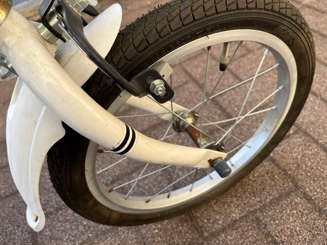 幼児用自転車　リーズポート　白　16インチ　引き取り限定　REEDSPORT
