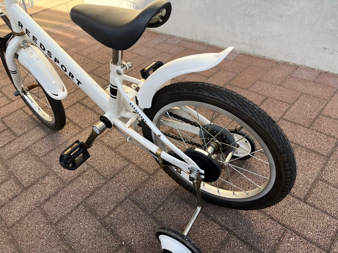 幼児用自転車　リーズポート　白　16インチ　引き取り限定　REEDSPORT