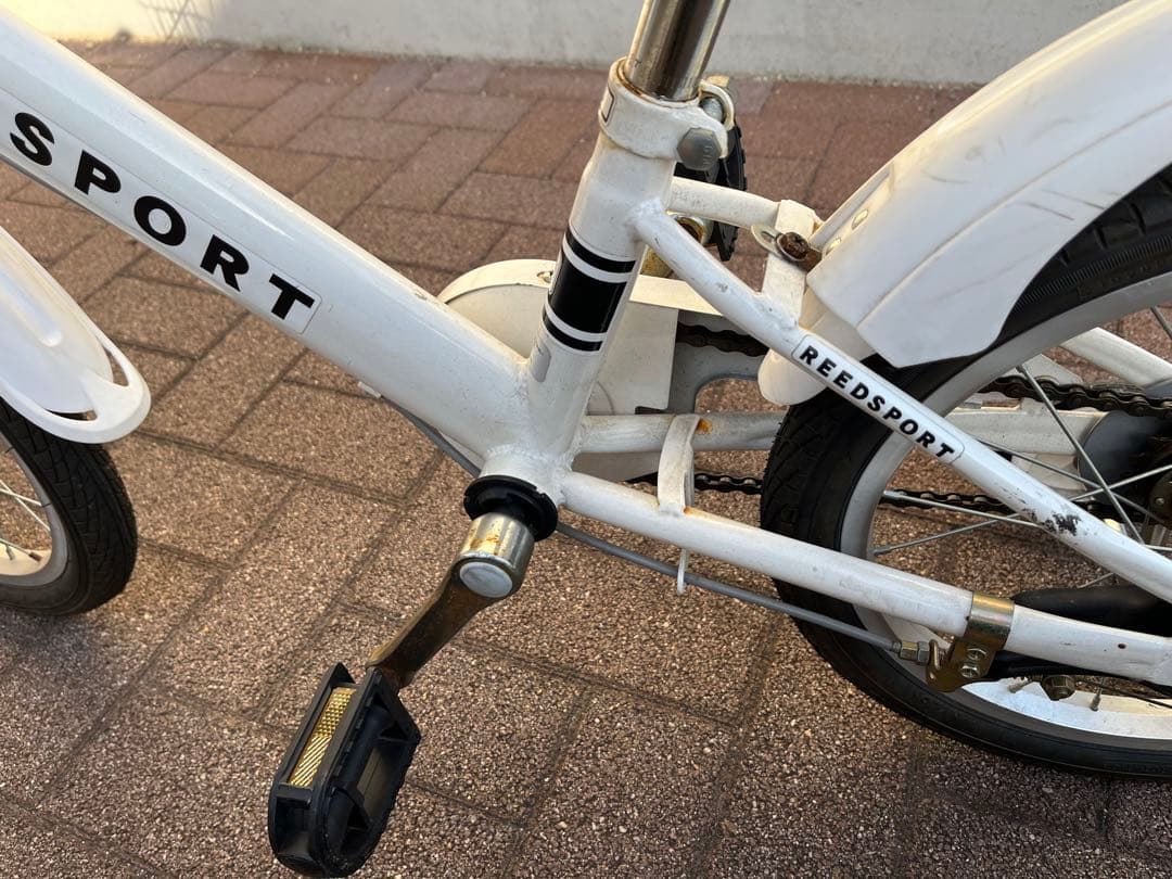 幼児用自転車　リーズポート　白　16インチ　引き取り限定　REEDSPORT
