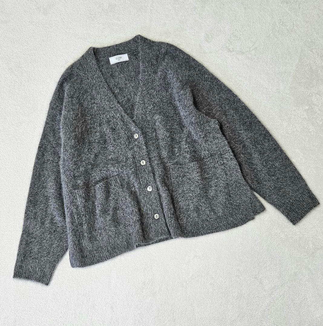 【最終価格】スローブイエナ　FOX/カシミヤカーディガン