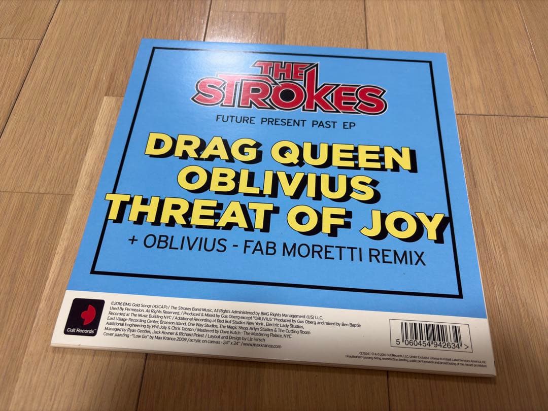 The Strokes Future Present Past 10\"レコード