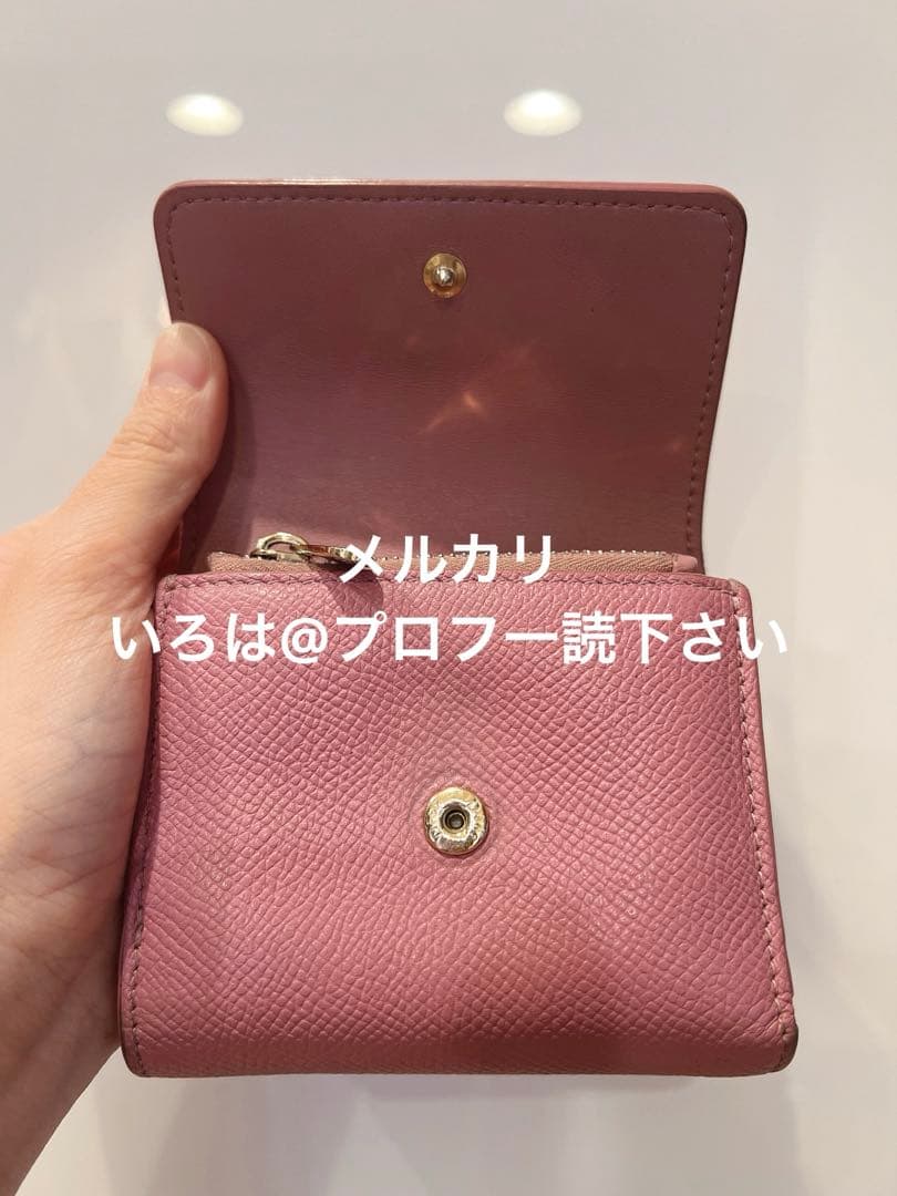 あ*く様 Dior ディオール 30モンテーニュ ロータスウォレット 折り財布