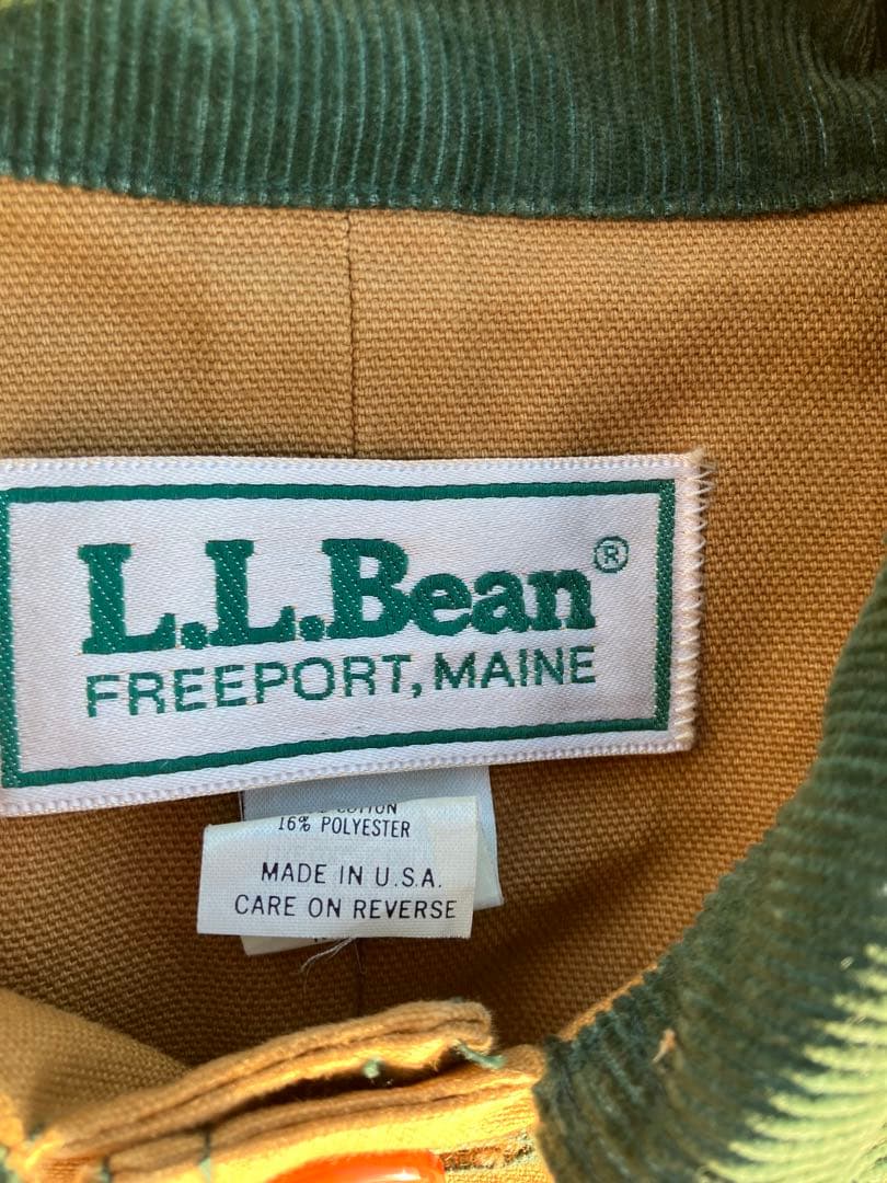 値下げ不可　希少S 80's l.l.bean ハンティングジャケット