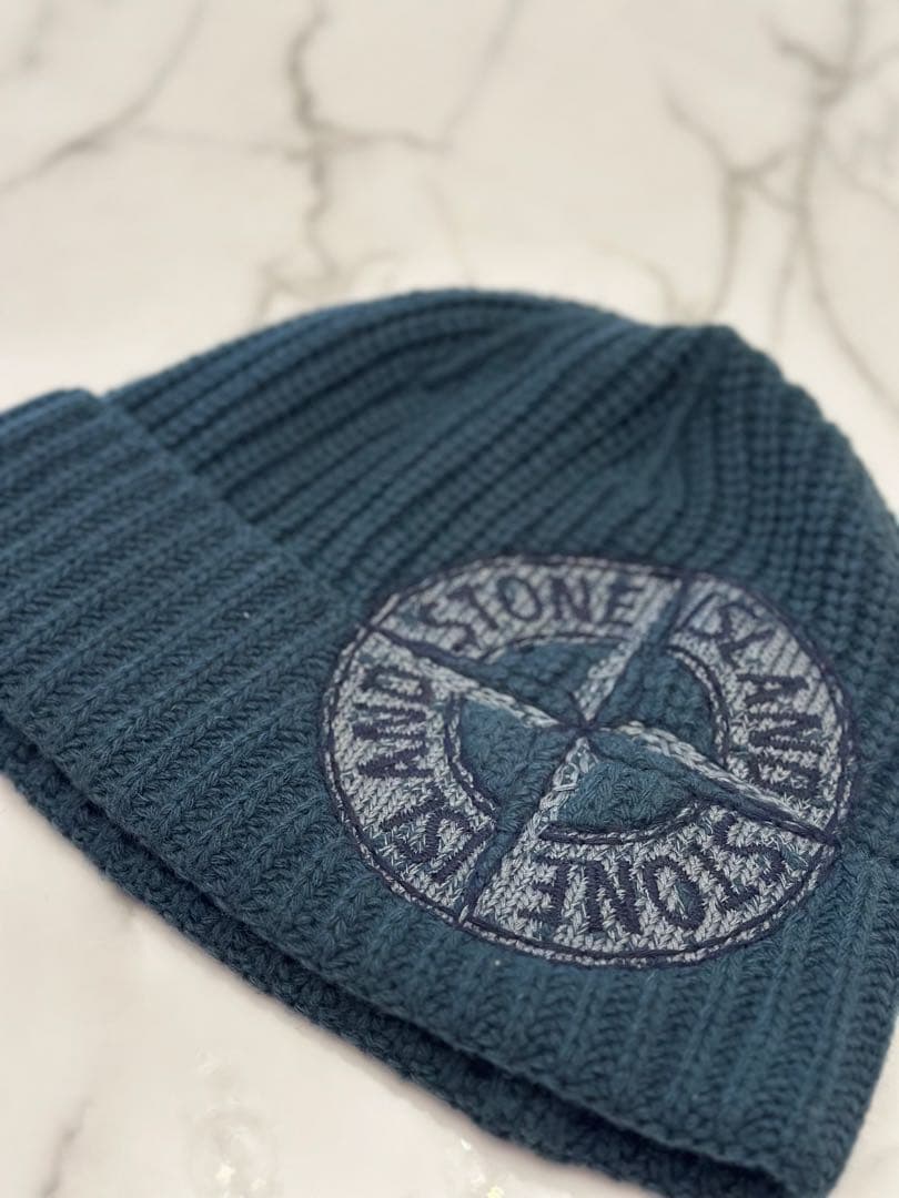 STONE  ニット帽 グリーン