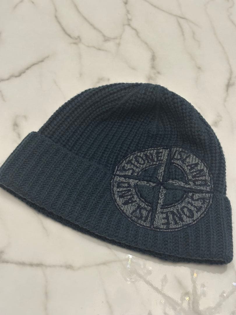 STONE  ニット帽 グリーン