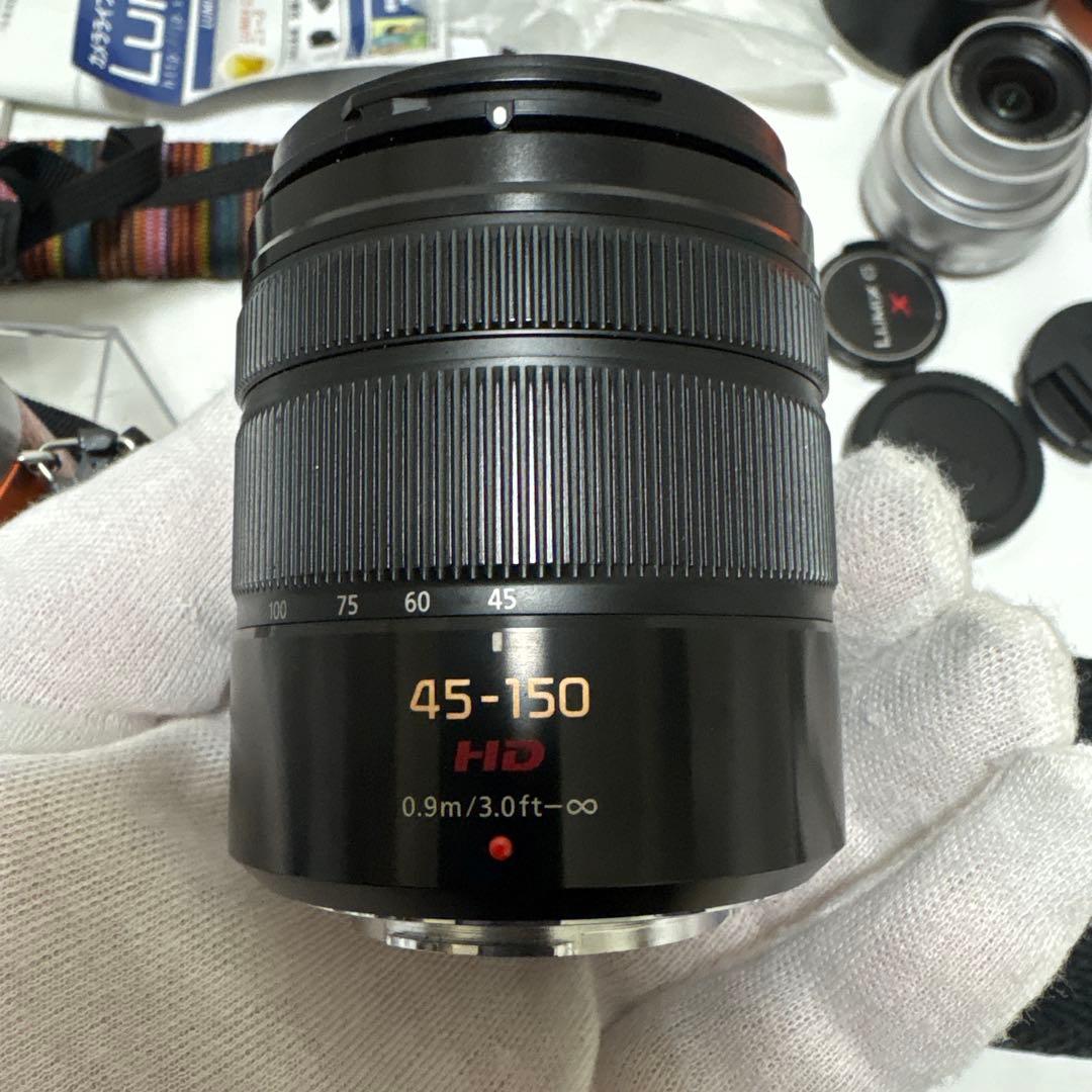 ポ*ン様 LUMIX G ミラーレス一眼カメラ DC-GF9W ダブルレンズキッ