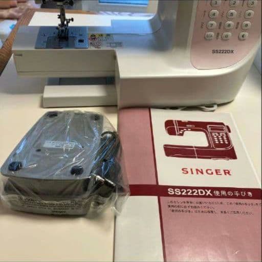 （3月1日削除）『SINGER 』シンガー　コンピューターミシン SS222DX