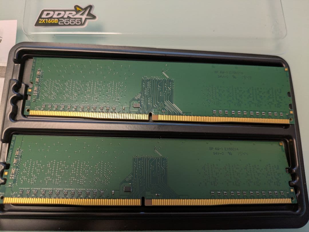 【期間限定値下げ】ADATA DDR4 2666 2x8GB メモリー