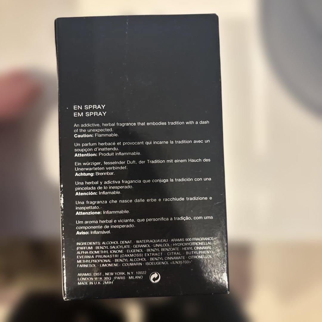【廃盤・希少】ARAMIS 900 ハーバル オーデコロン 100ml 箱あり