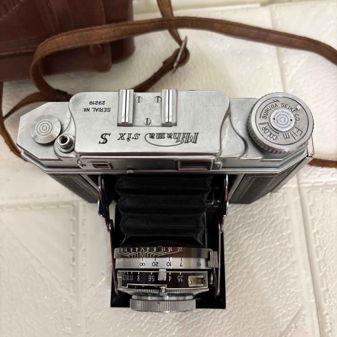MIHAMA　SIX　S　レンジファインダー　中判フィルムカメラ　ケース付き　稀