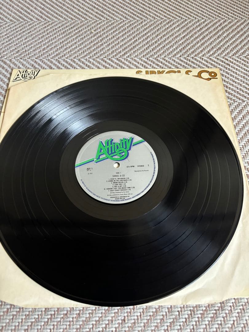 SIRKEL & CO. (With MICK TAYLOR) 【LPレコード】