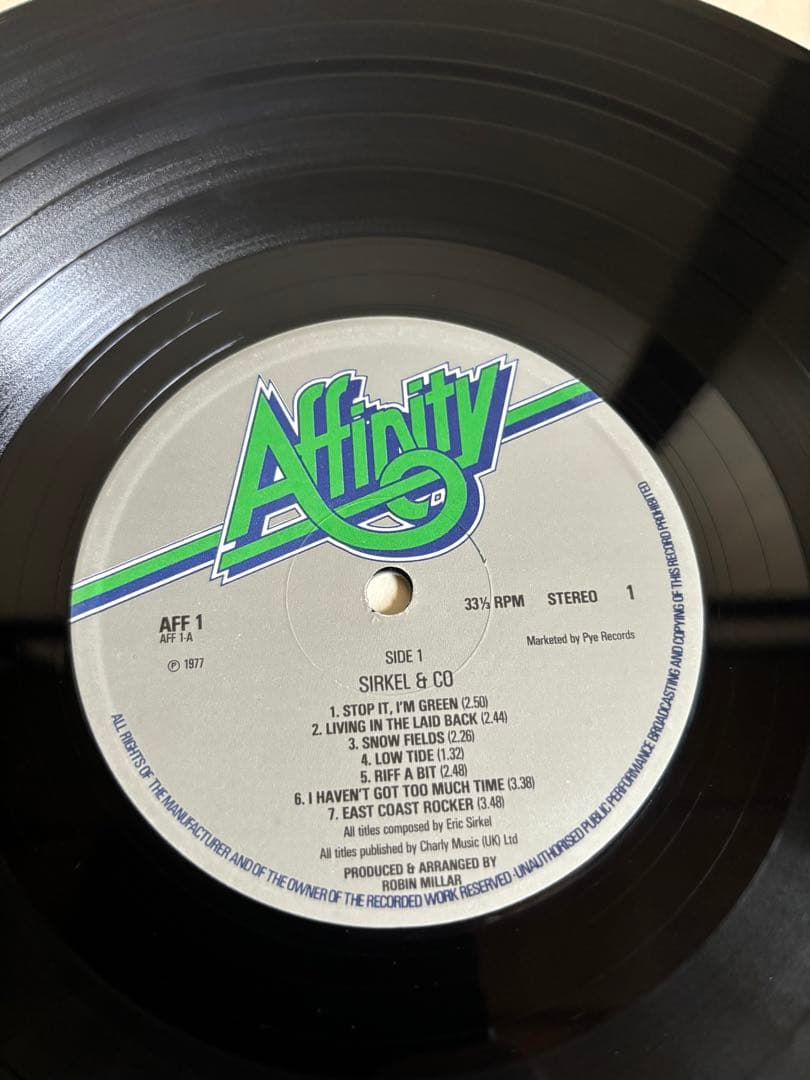 SIRKEL & CO. (With MICK TAYLOR) 【LPレコード】