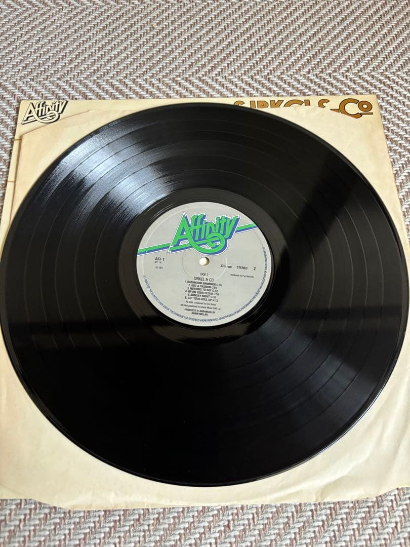 SIRKEL & CO. (With MICK TAYLOR) 【LPレコード】