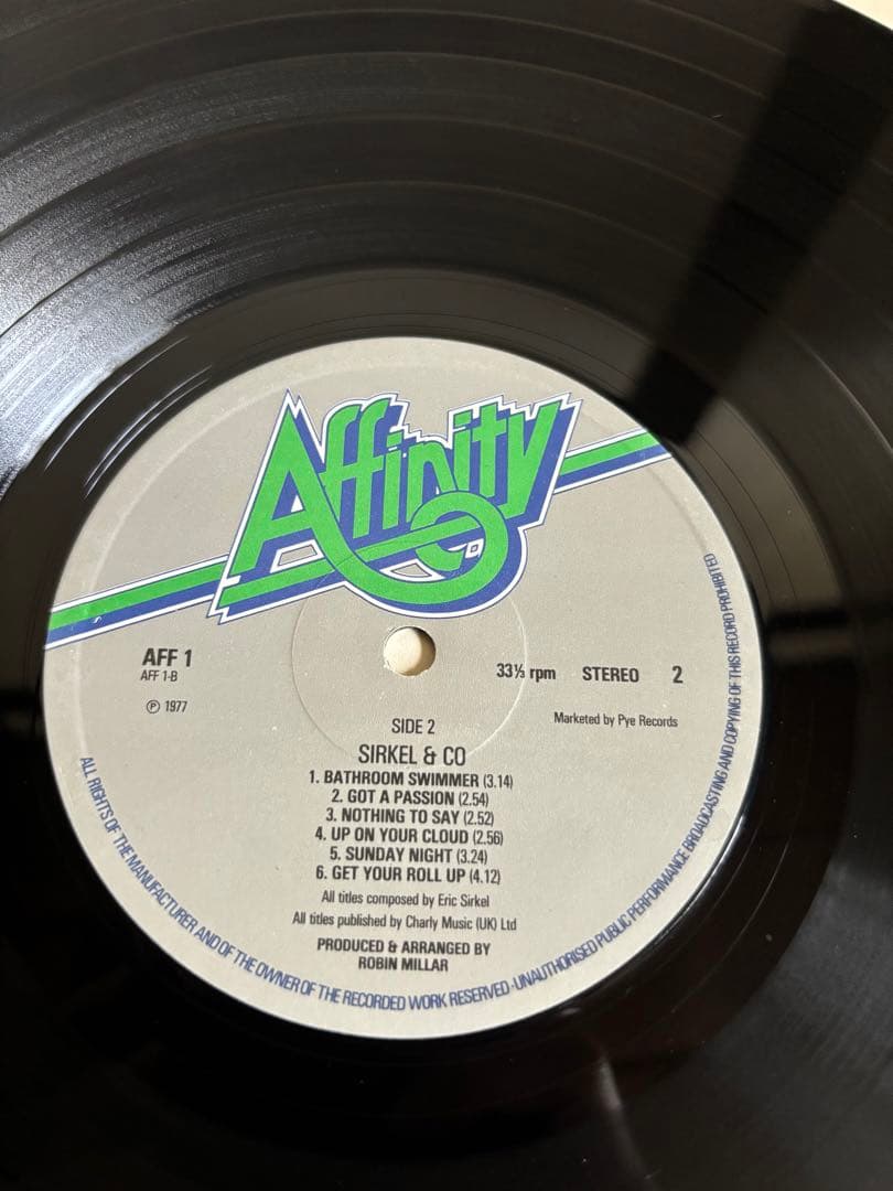SIRKEL & CO. (With MICK TAYLOR) 【LPレコード】