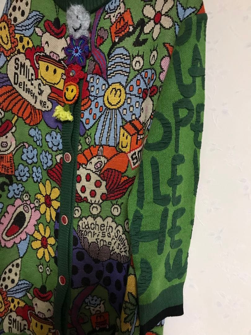 アルベロベロ　オレボレブラ　ニットロングカーディガン新品