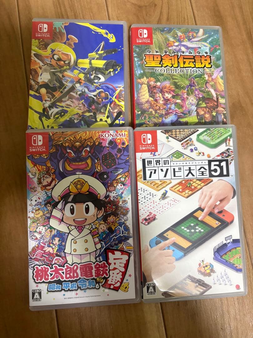 Nintendo Switch 本体＋ソフト4本セット