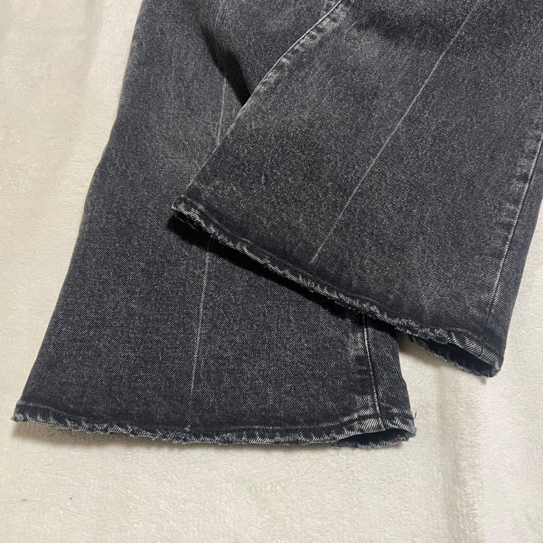 【美品】MOUSSY マウジー MVS BLACK FLARE 26