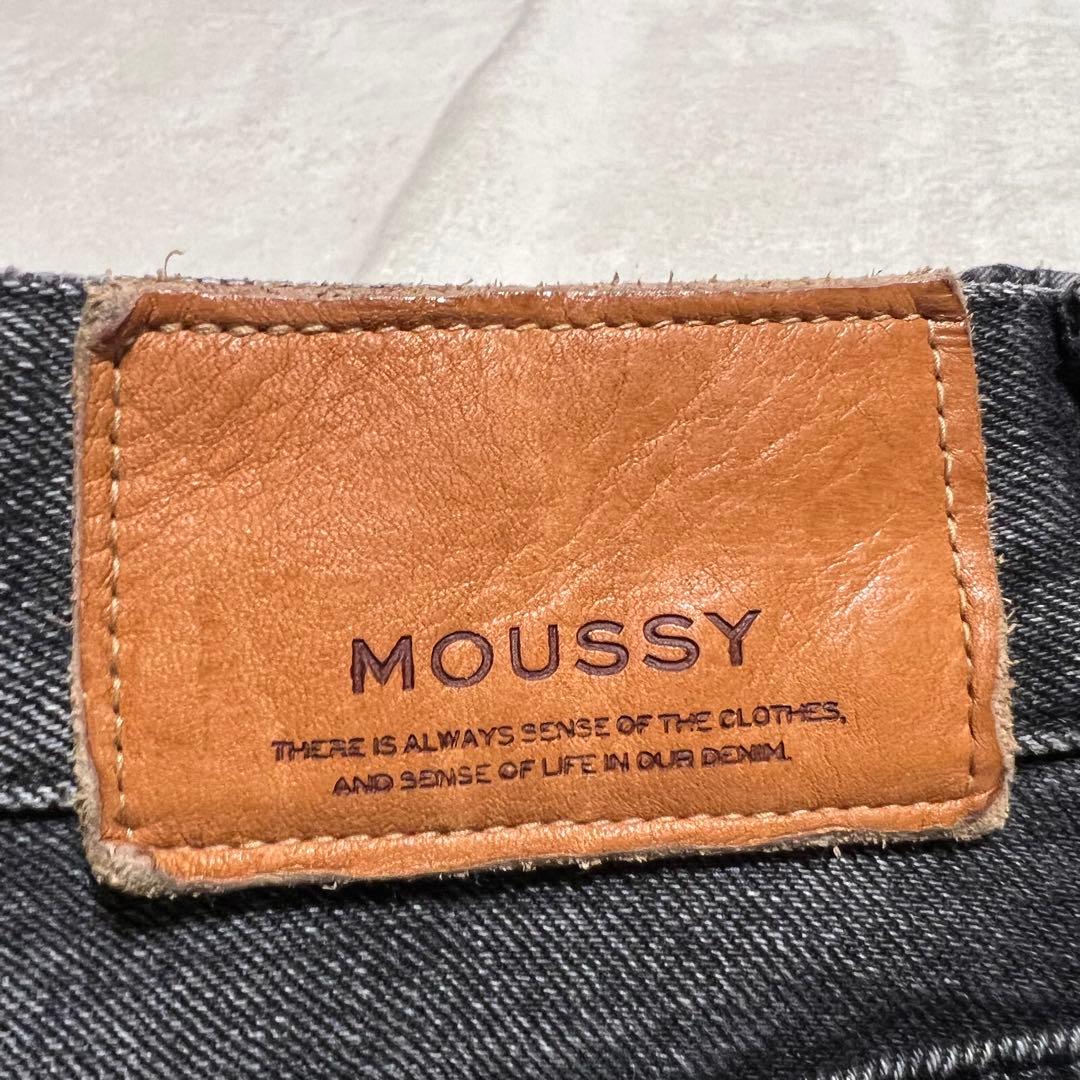 【美品】MOUSSY マウジー MVS BLACK FLARE 26
