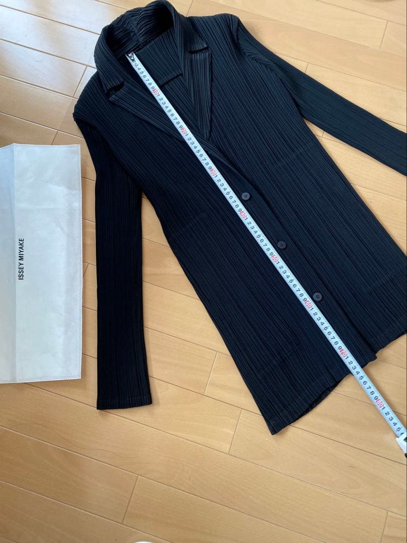 ISSEY MIYAKE テーラード　ロング　ジャケット