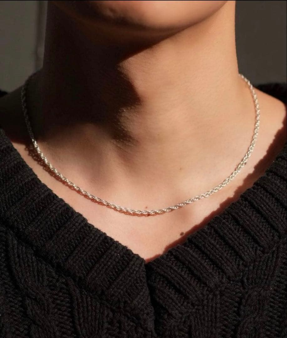 【LURAKU】Silver925 Short Necklace