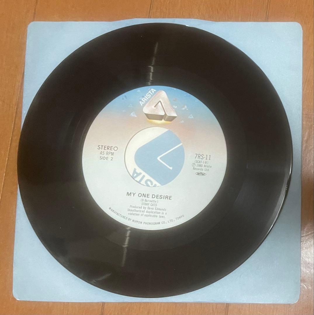 ストレイキャッツ 日本盤 7インチシングル 3枚セット ロカビリー 45rpm