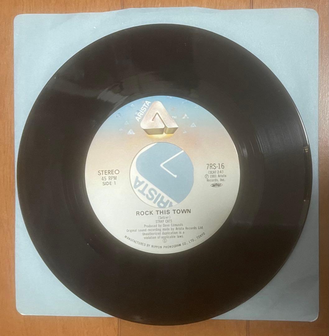 ストレイキャッツ 日本盤 7インチシングル 3枚セット ロカビリー 45rpm