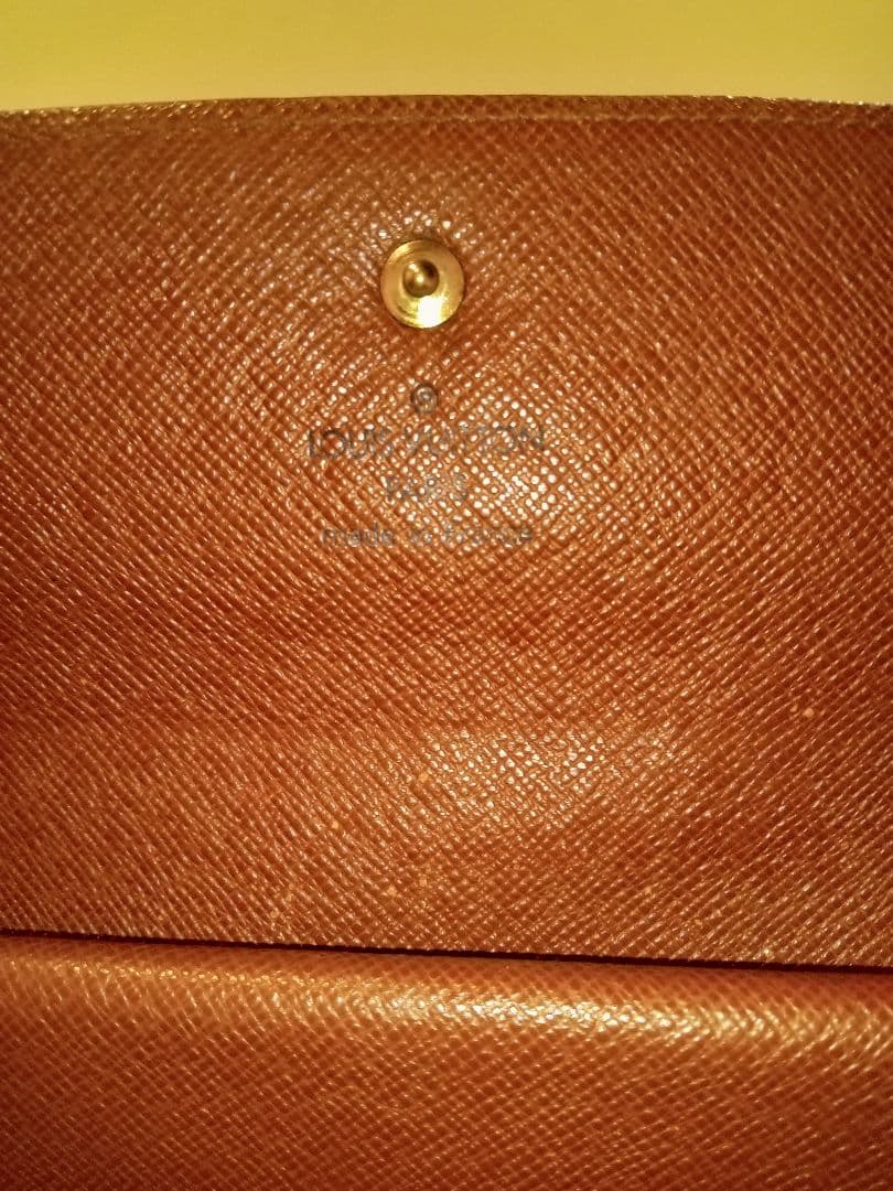 ルイヴィトン LouisVuitton M61215モノグラム 3つ折り 長財布