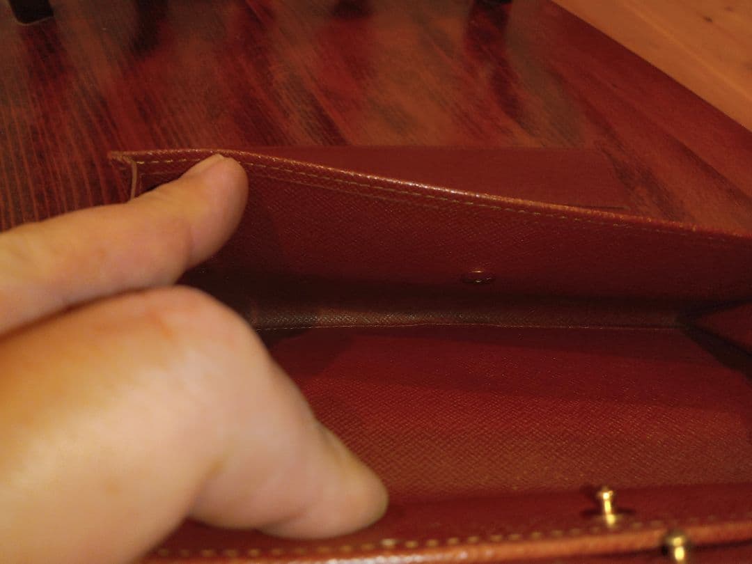 ルイヴィトン LouisVuitton M61215モノグラム 3つ折り 長財布