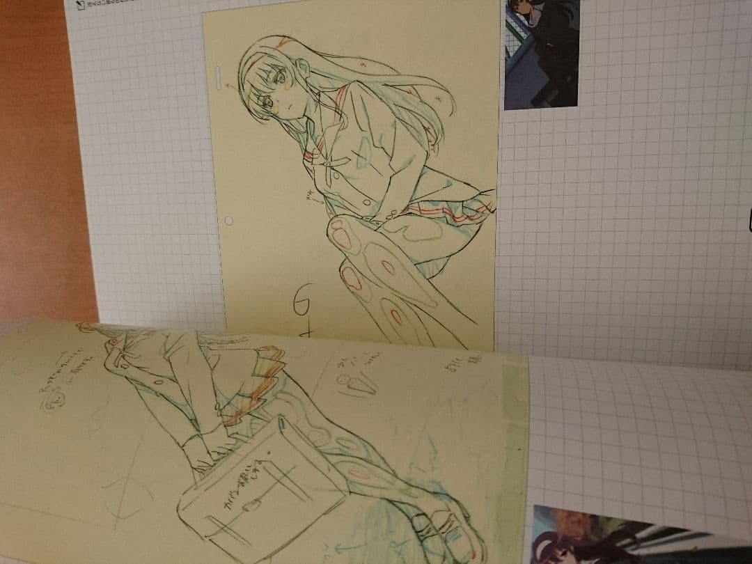 ◇冴えない彼女の作りかた 総作画監督修正集 冴えカノ / 希少品 アニメーター本