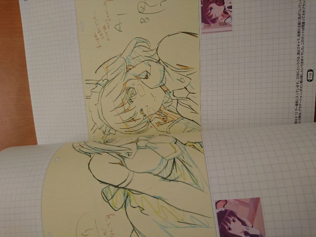 ◇冴えない彼女の作りかた 総作画監督修正集 冴えカノ / 希少品 アニメーター本