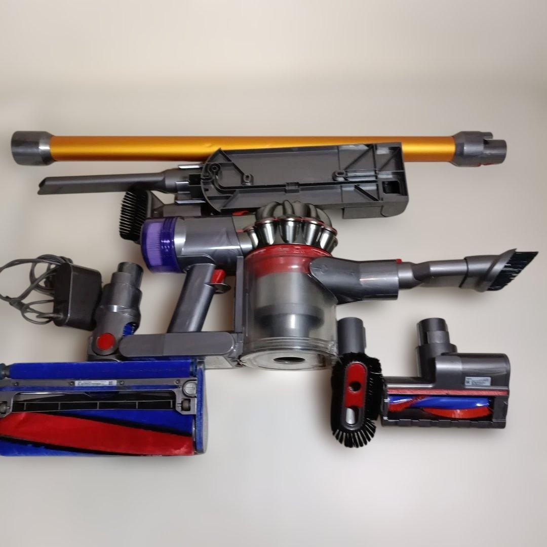 送料込　美品V8SV10Kスティック&ハンディ　稼働エコ39分　MAX5分10秒