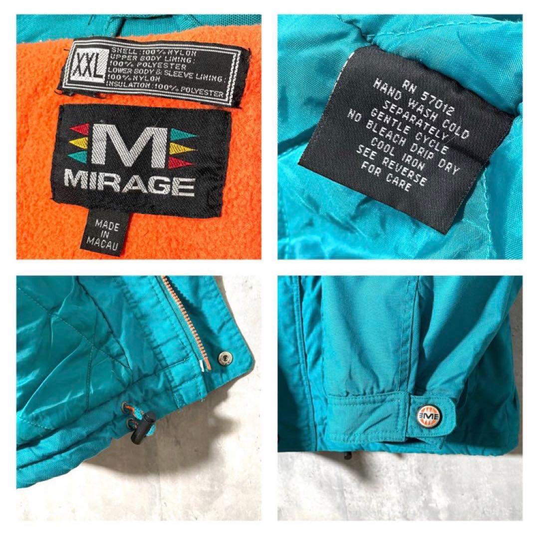 痩*ー様 【激レア】MIRAGE マイアミドルフィンズ ナイロンジャケット XX