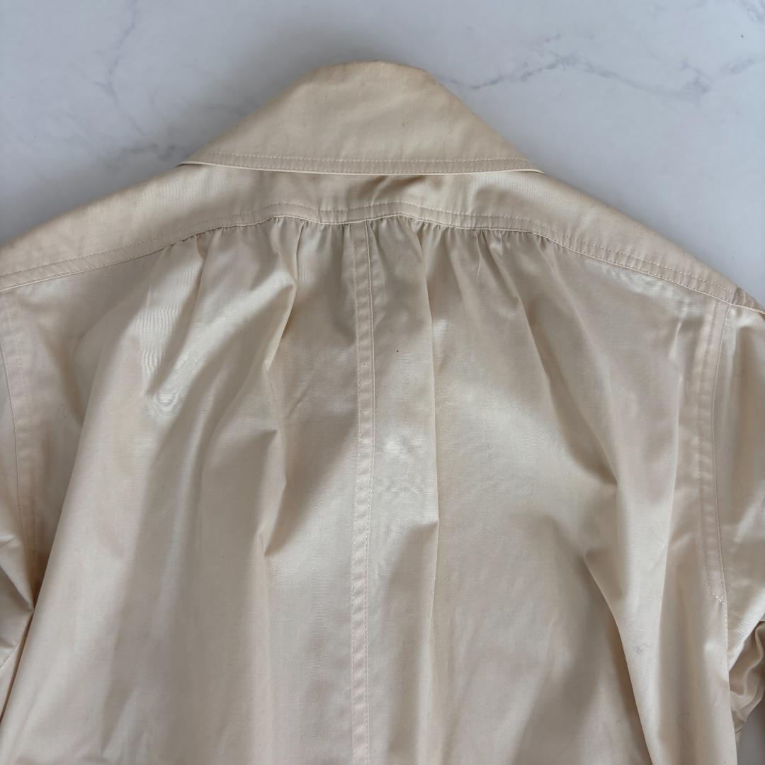 YVES SAINT LAURENT ステンカラーコート L相当（D123）