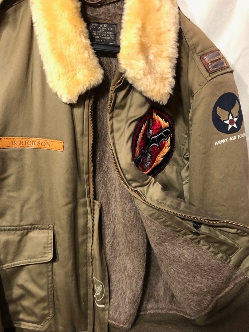 Buzz Rickson B-10 フライトジャケット 40