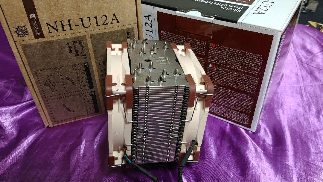 noctua NH-U12A 12cm最強 CPUクーラー 付属品完備