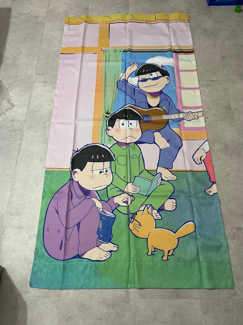 おそ松さん　カーテン　松野家　書き下ろし　カーテン魂