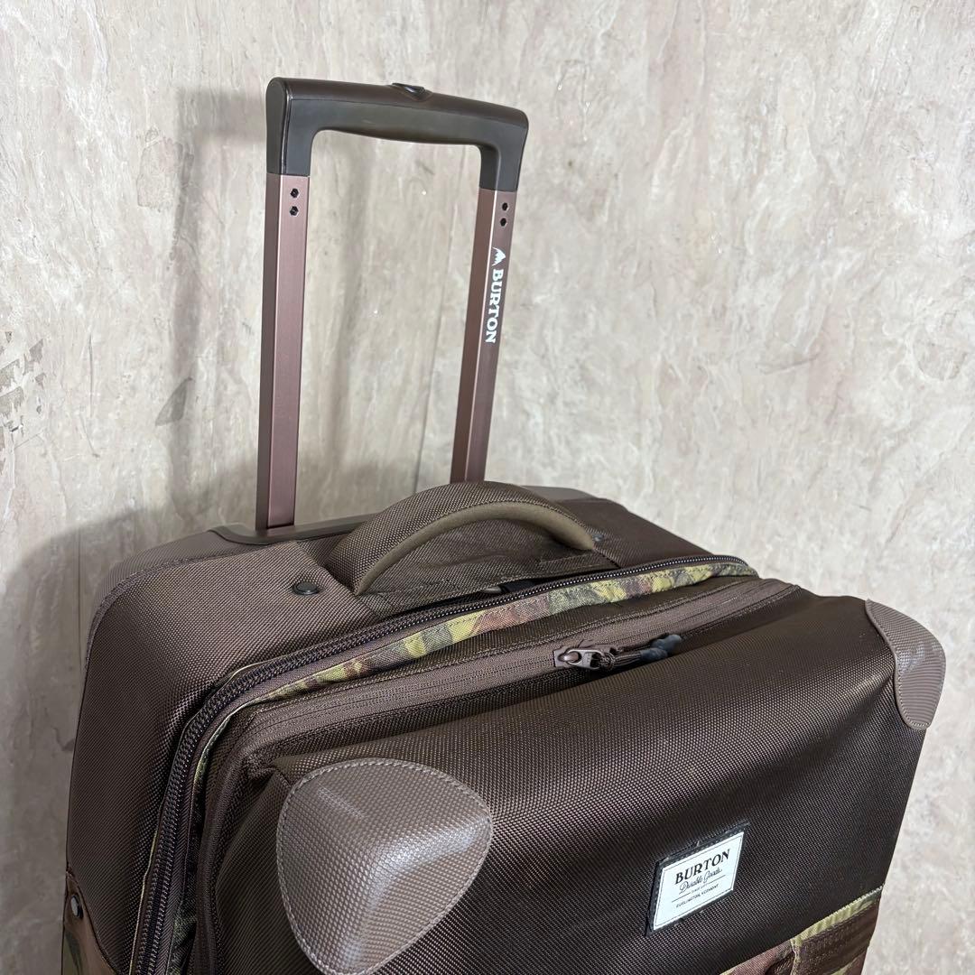 Burton キャリーバッグ カモフラージュ キャリーケース 大容量 80L