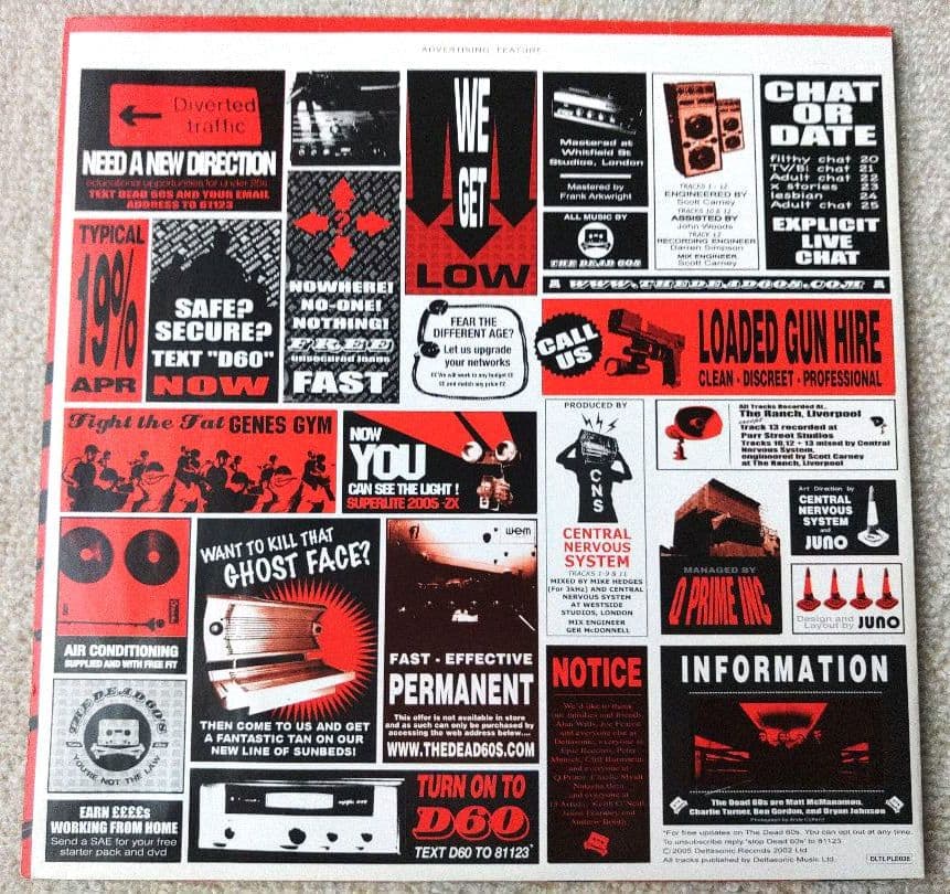 The Dead 60s LPレコード