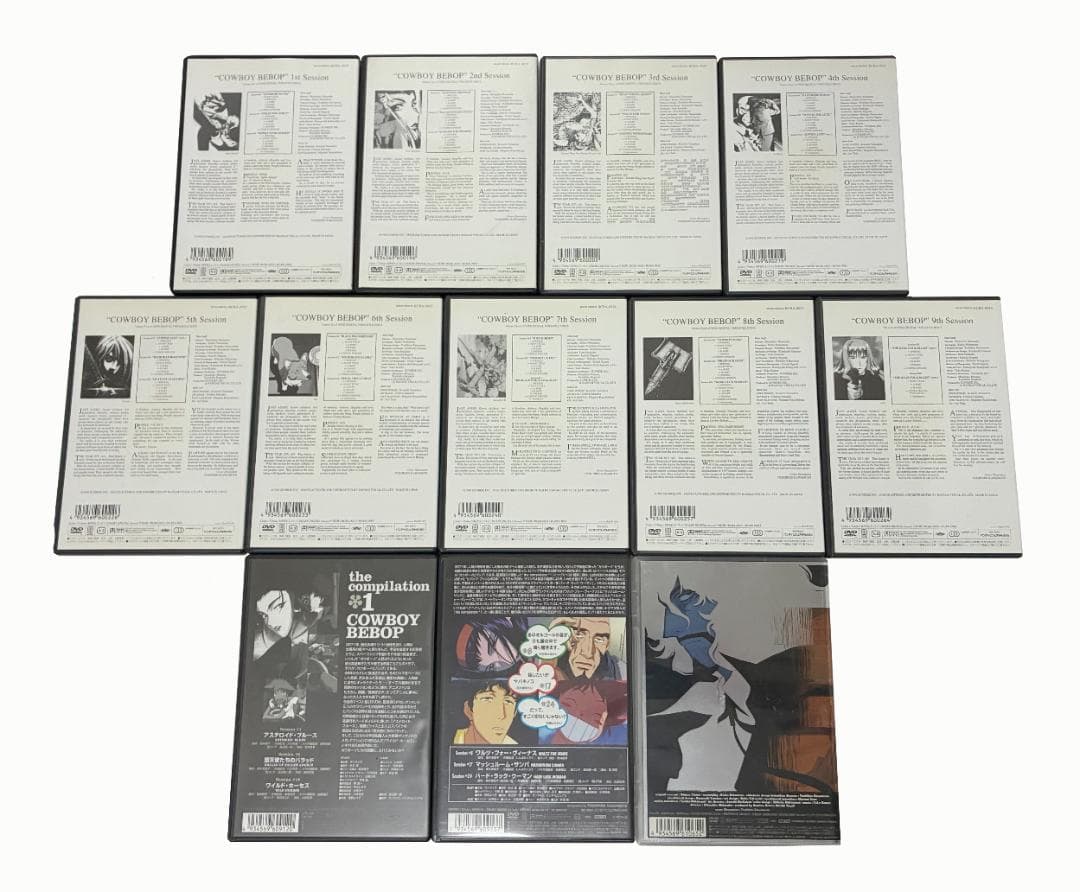 COWBOY BEBOP カウボーイビバップ DVD 全9巻＋おまけ セル品