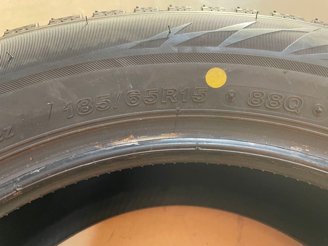 バリ溝　185/65R15 ブリザック VRX2 23年製　1本　中古品