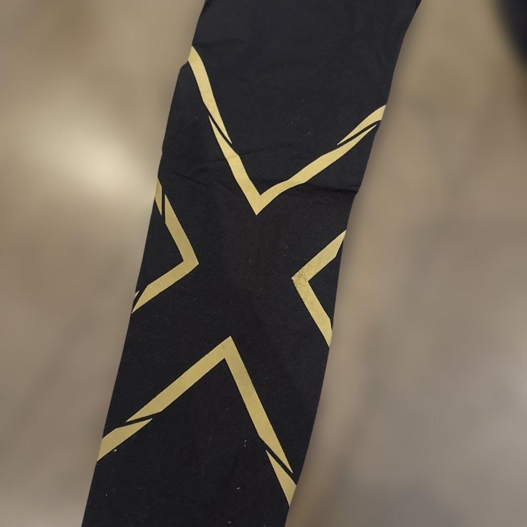 2XU タイツ ブラック/ゴールド XS レディース