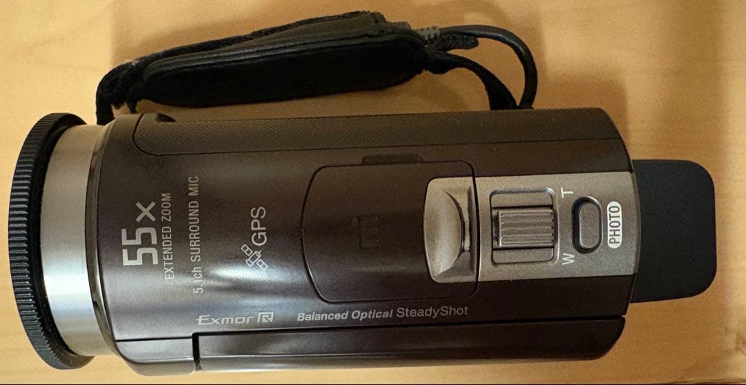 SONY HDR-CX430V 中古ビデオカメラ/バッテリー×2/バッテリー充電