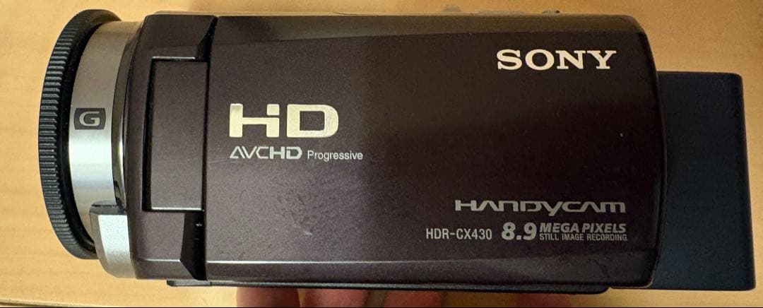 SONY HDR-CX430V 中古ビデオカメラ/バッテリー×2/バッテリー充電