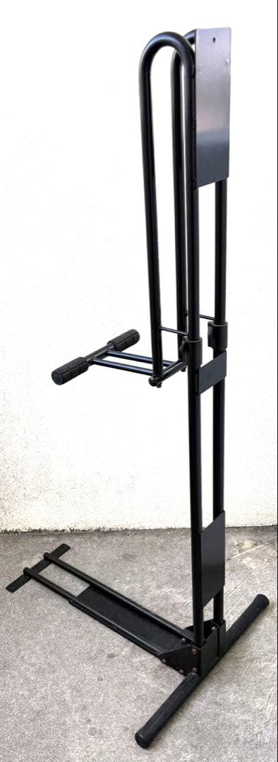 サイクルロッカー CycleLocker 縦置き自転車スタンド CS-650 黒