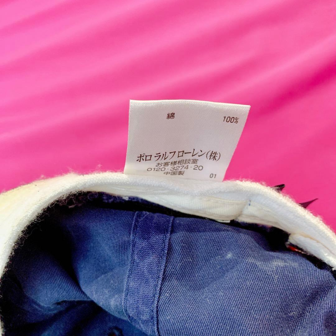 90s ポロラルフローレン ゴルフ K-SWISSロゴ 6パネルキャップ