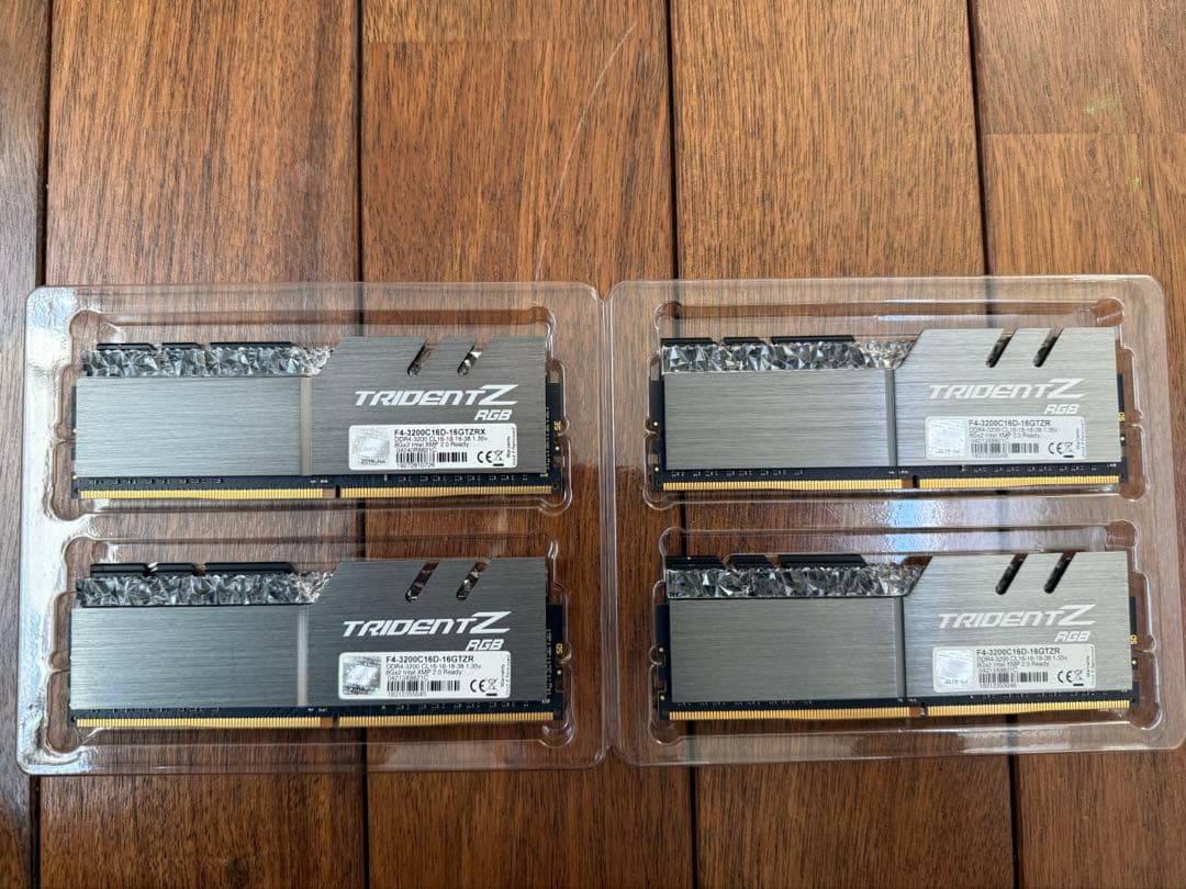 B550 SteelLegend+Trident Z DDR4 8GB×4