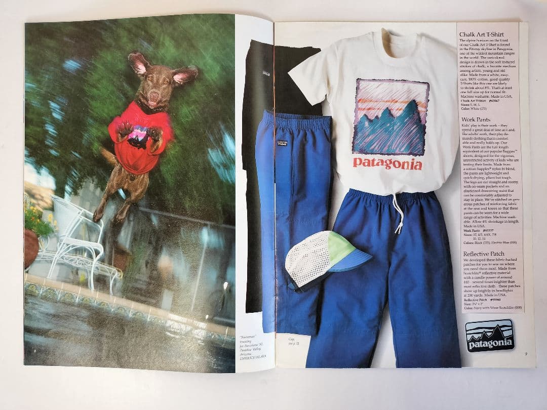 Patagonia パタゴニア 1989年春 こども カタログ　英語版