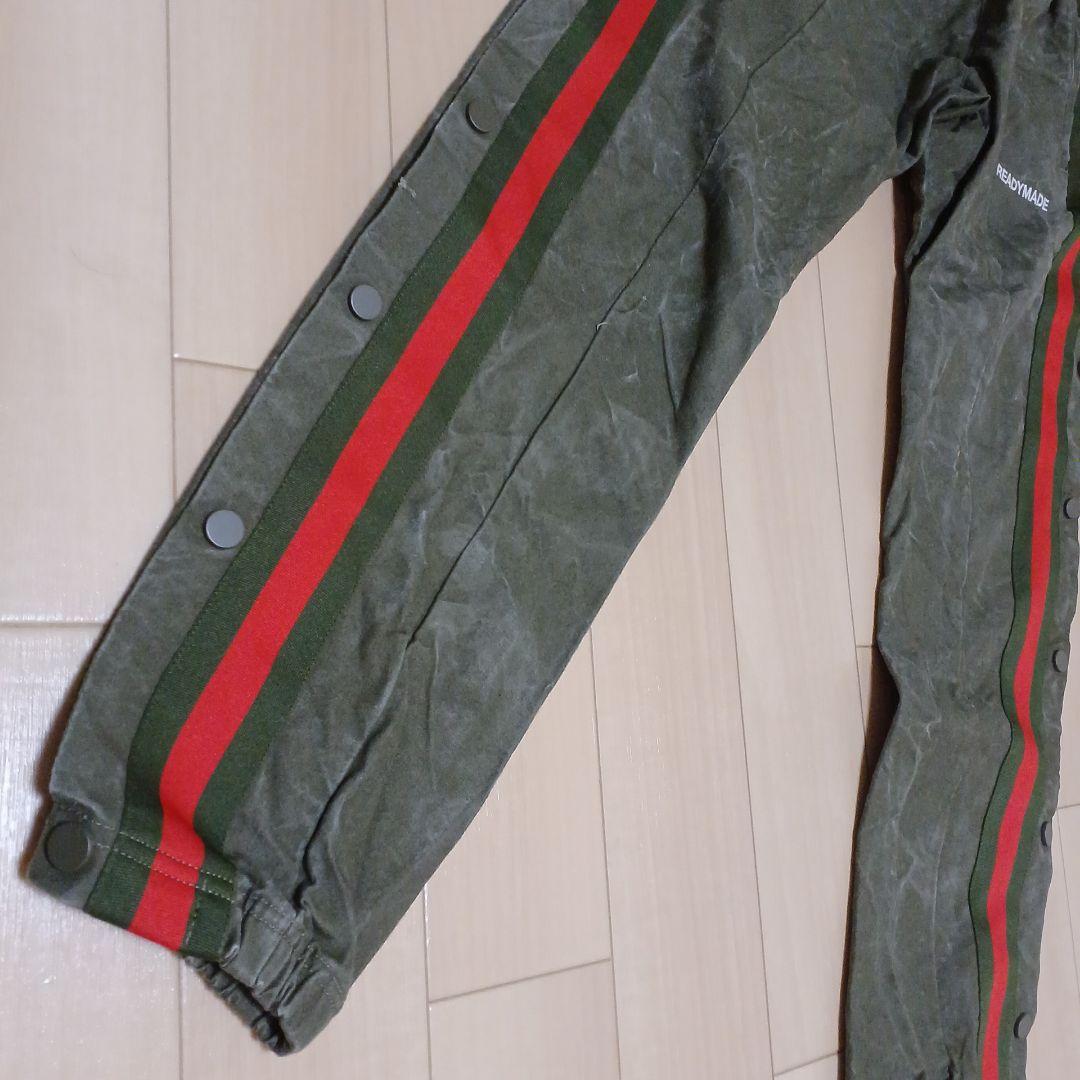 READYMADE レディメイド　SIDE SNAP TRACK PANTS