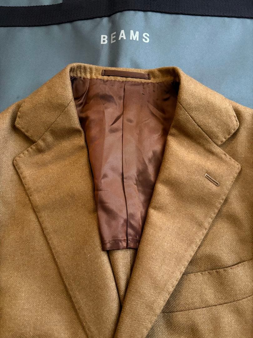 BEAMS F/ ウール カシミヤ ジャケット EASY JACKET