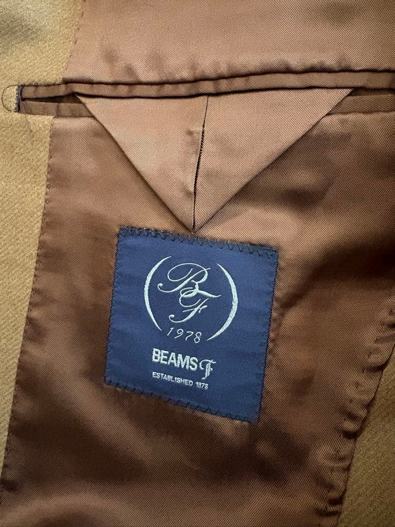 BEAMS F/ ウール カシミヤ ジャケット EASY JACKET